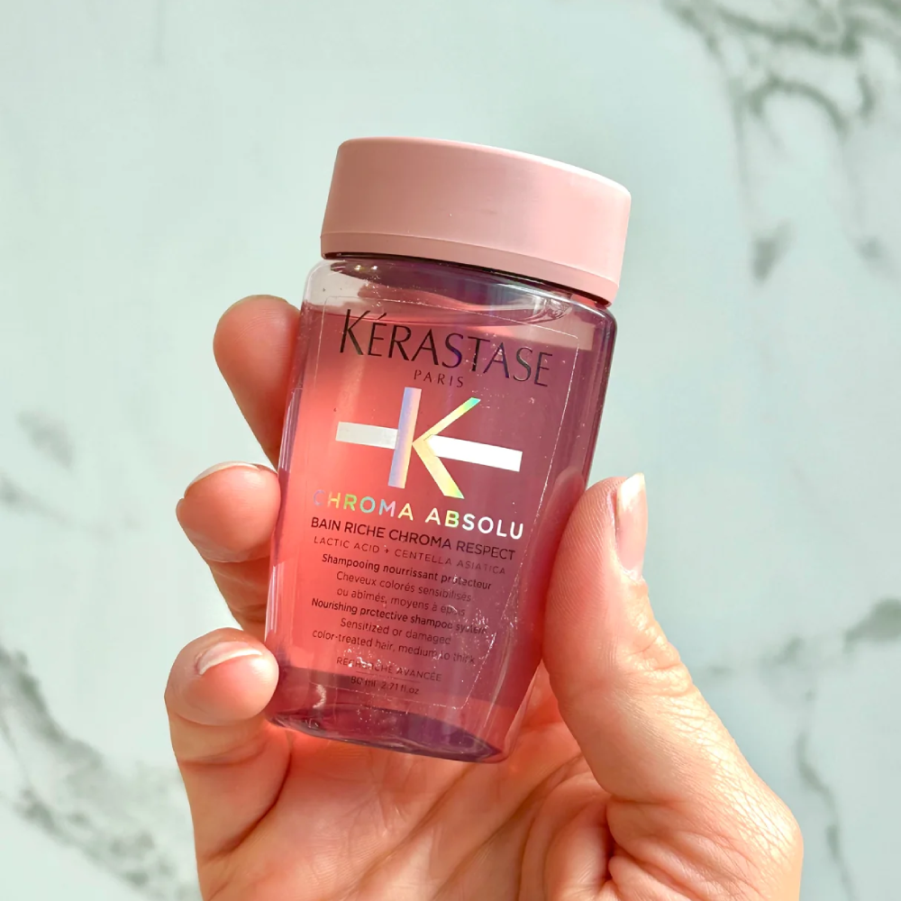 Kerastase Chroma Absolu Bain Riche Chroma Respect Shampoo 80ml, Kerastase Chroma Absolu Bain Riche Chroma Respect Shampoo 80ml ราคา , Kerastase Chroma Absolu Bain Riche Chroma Respect Shampoo 80ml รีวิว